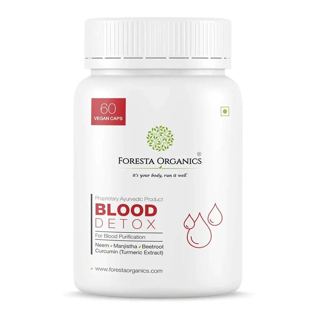 Foresta Organics Blood Detox,  60 capsules