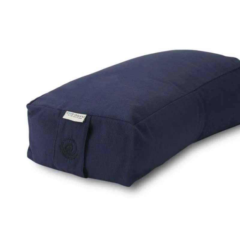 Core Asana Mini Rectangular Bolster- Midnight Blue