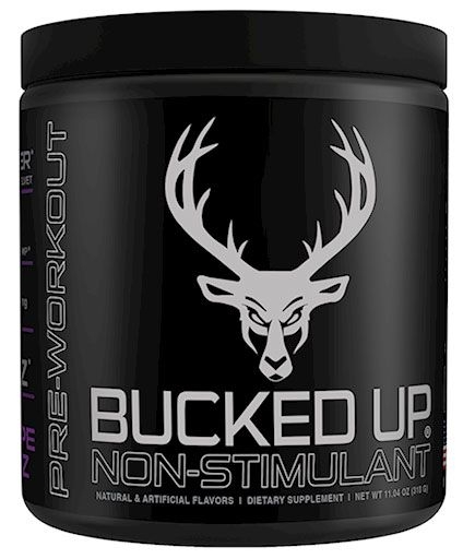 Bucked Up Pre Workout - Stim Free - Pink Lemonade - 30 Servings