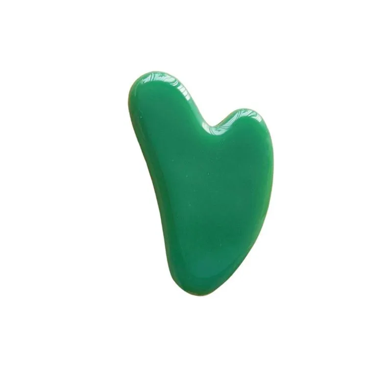 Le Marbelle Jade Gua Sha Stone Face Massager For Face, Neck Glow & Skin Brightening