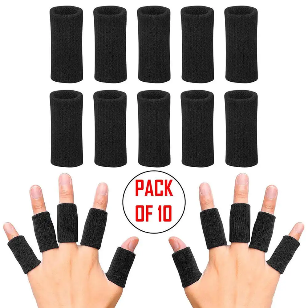 Fitsy Finger Support 10pcs,  Black