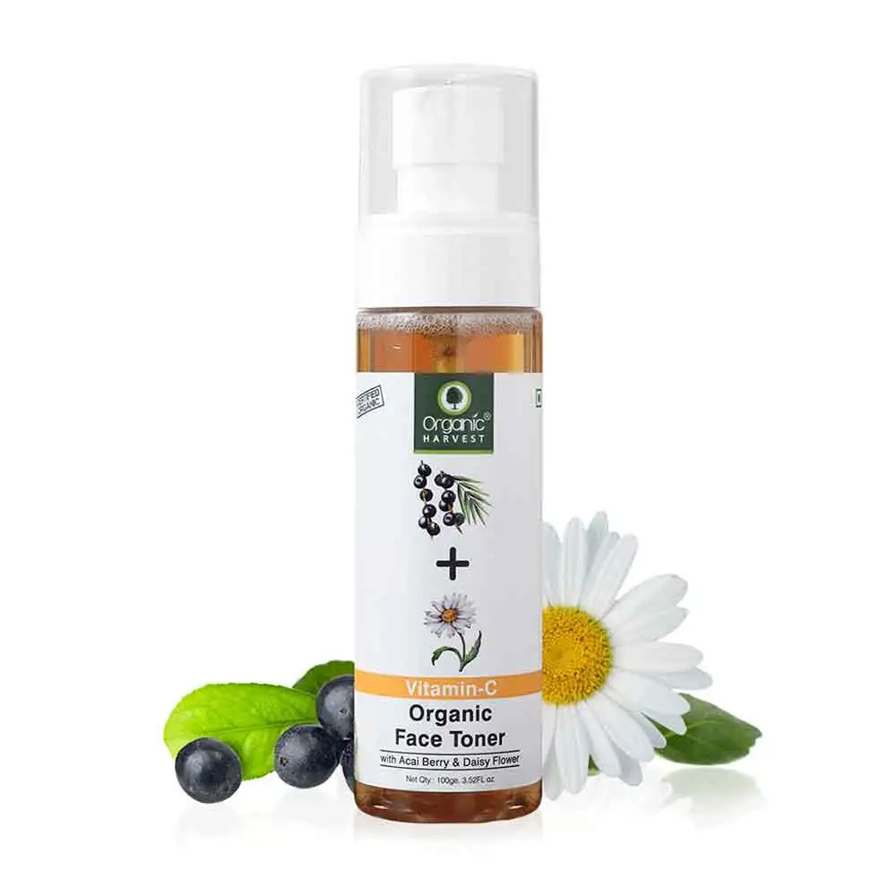 Organic Harvest Vitamin C Face Toner,  100 g  for All Types of Skin