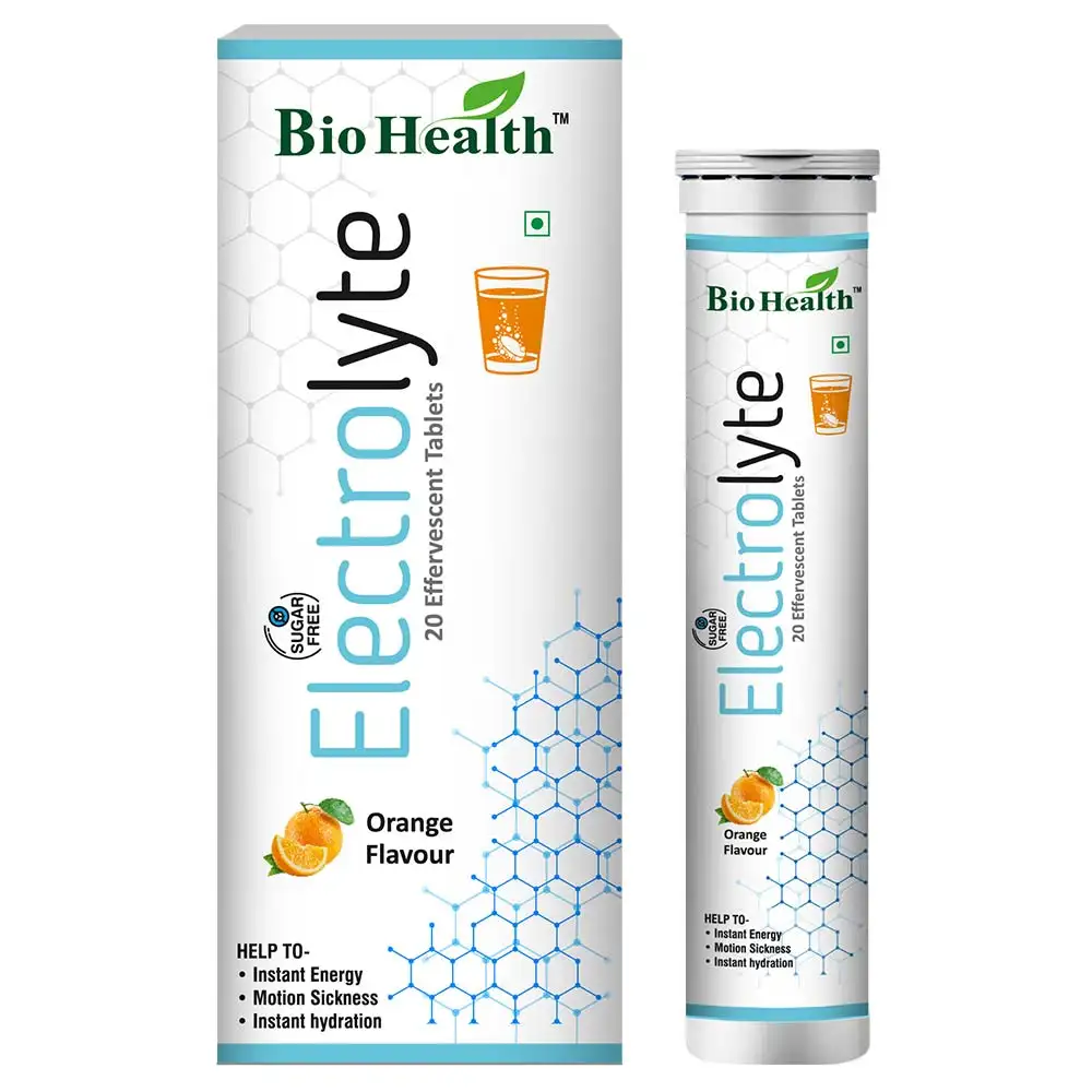 Bio Health Electrolyte,  20 tablet(s)  Orange