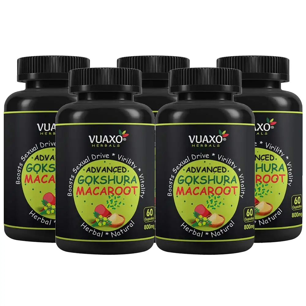 Vuaxo Advanced Gokshura Macaroot,  300 capsules