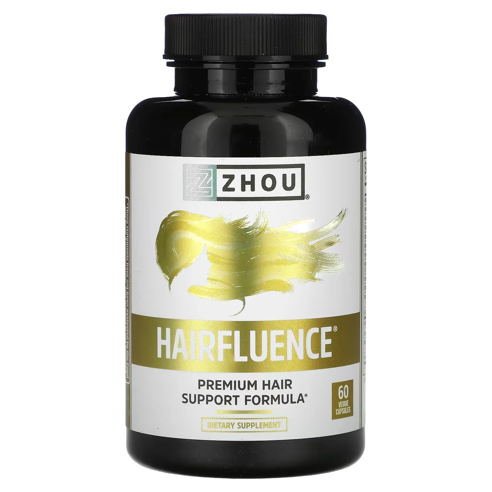 Hairfluence, Premium Hair Support Formula, 60 Veggie Capsules