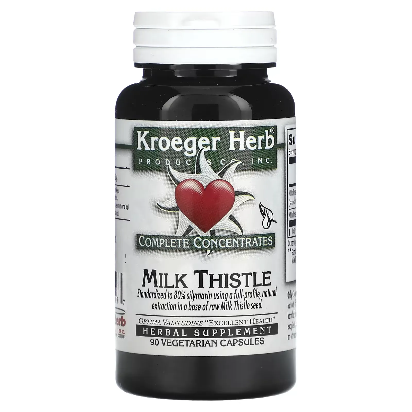 Complete Concentrates, Milk Thistle, 90 Vegetarian Capsule