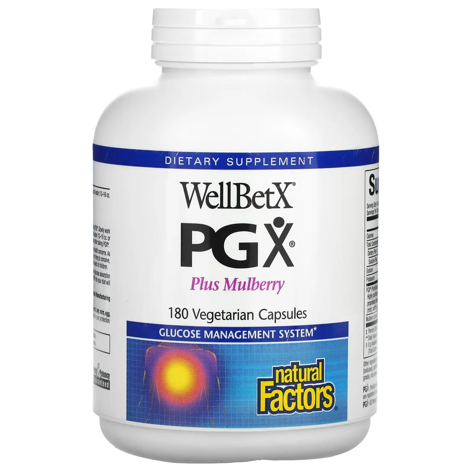 WellBetX PGX, Plus Mulberry, 180 Vegetarian Capsules