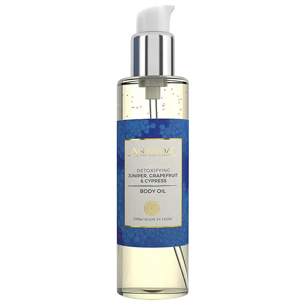 Ananda Detoxifying Body Oil,  200 ml  Juniper, Grapefruit and Cypress