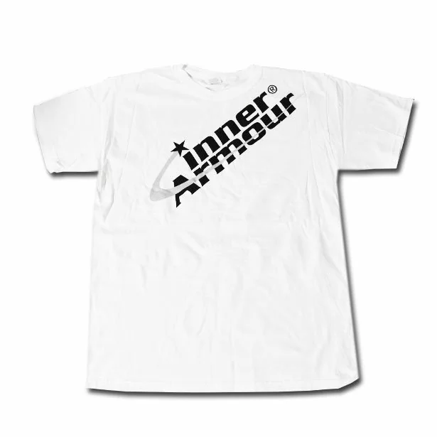 Inner Armour, Large White T-Shirt with Logo,