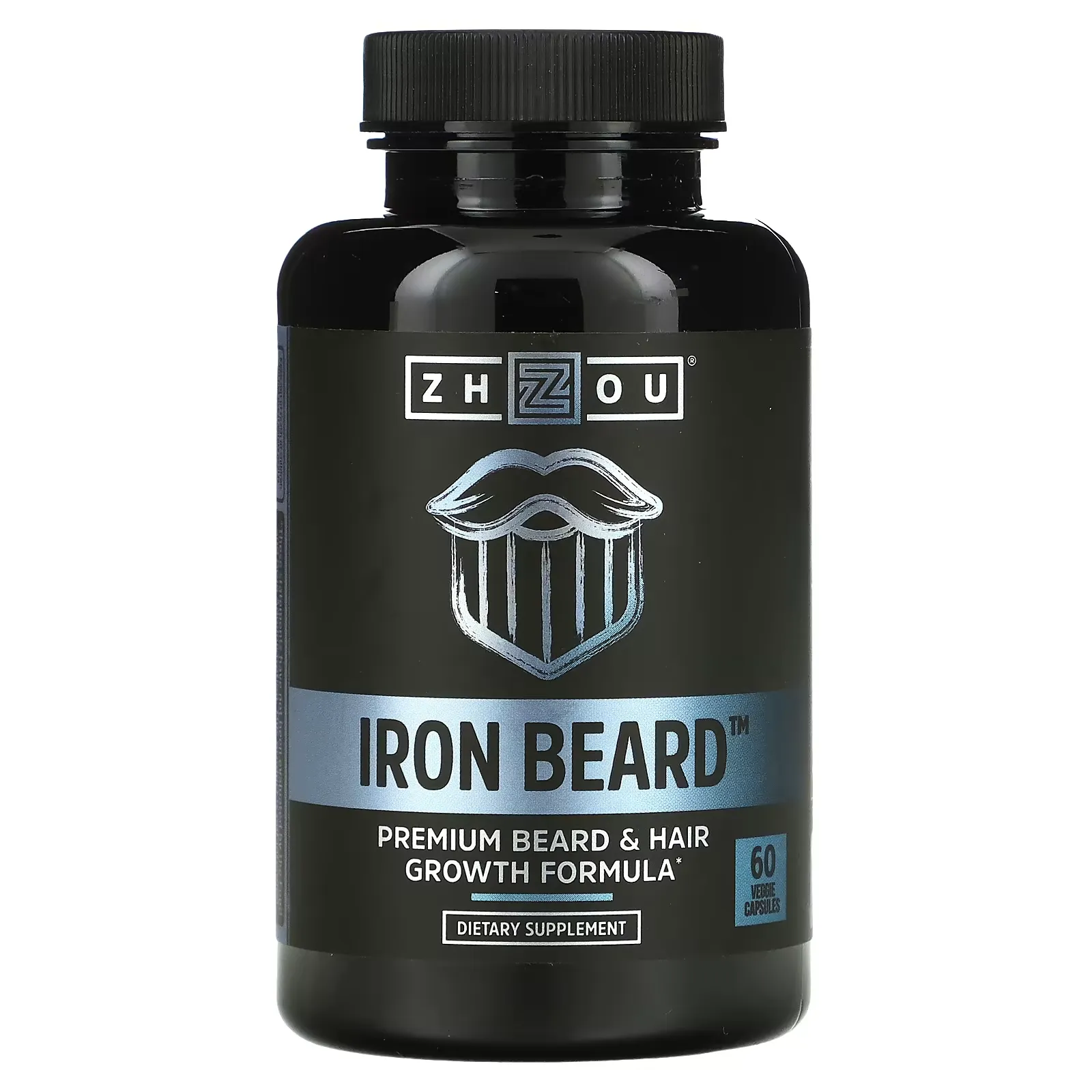 Iron Beard, 60 Veggie Capsules