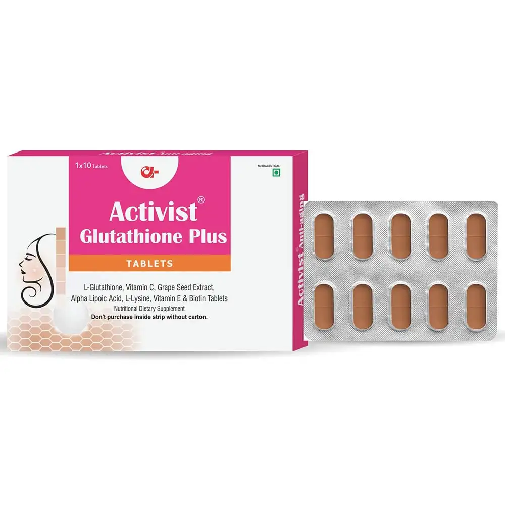 Activist Glutathione Plus (Pack of 3),  10 tablet(s)