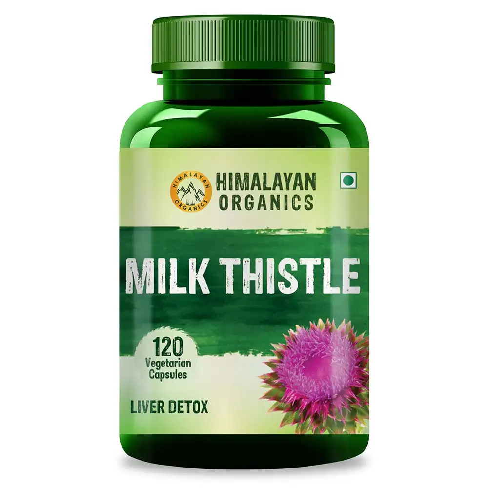 Himalayan Organics Milk Thistle 800mg Serve,  120 capsules