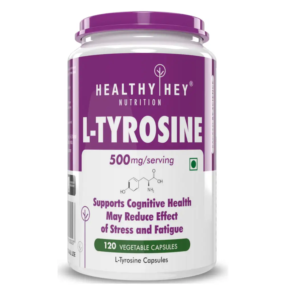 HealthyHey Nutrition L-Tyrosine,  120 capsules