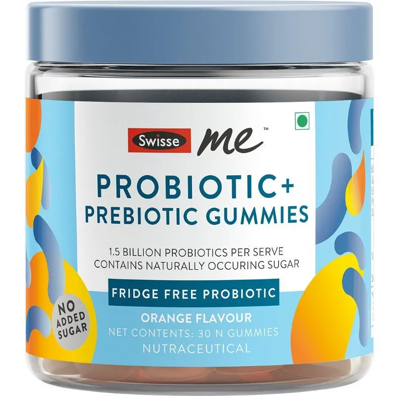 SwisseMe Probiotics + Prebiotic Gummies