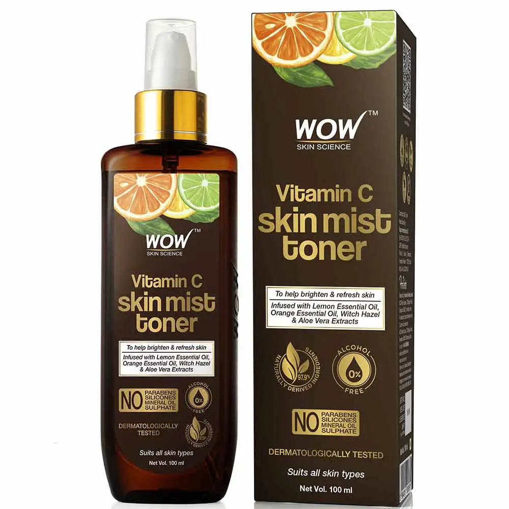 WOW Skin Science Vitamin C Skin Mist Toner,  200 ml  for All Skin Types