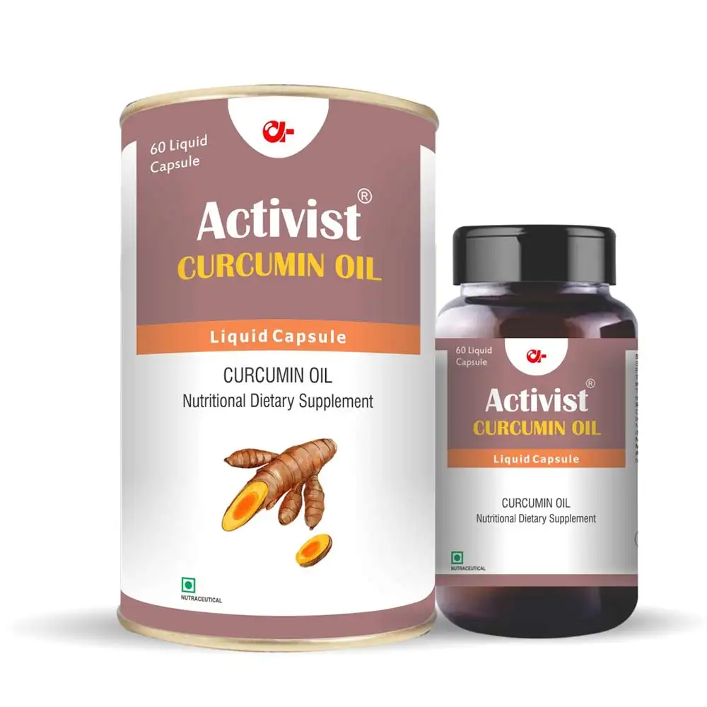 Activist Curcumin Oil,  60 capsules