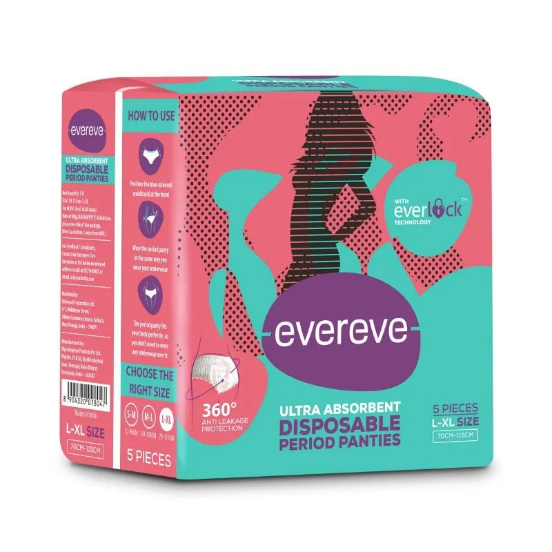 EverEve Heavy Flow Disposable Period Panties