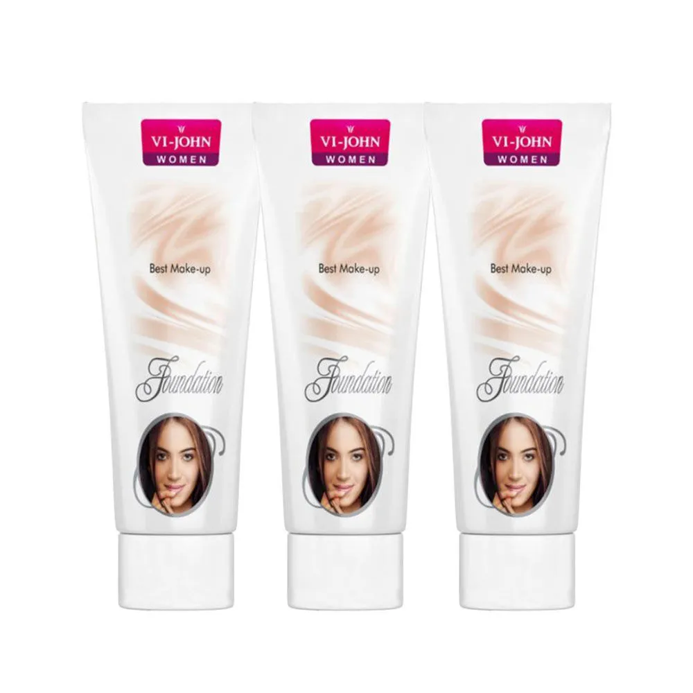 VI-JOHN Liquid Foundation - Pack of 3