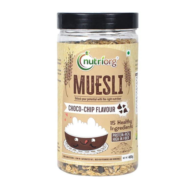 Nutriorg Muesli Choco Chips Flavor