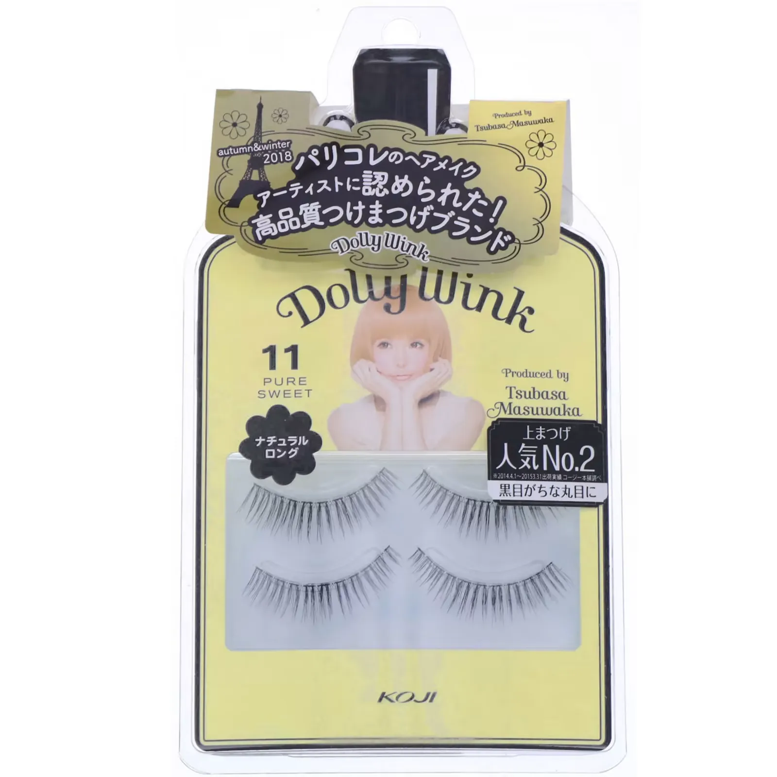 Dolly Wink, False Eyelashes, #11 Pure Sweet, 2 Pairs