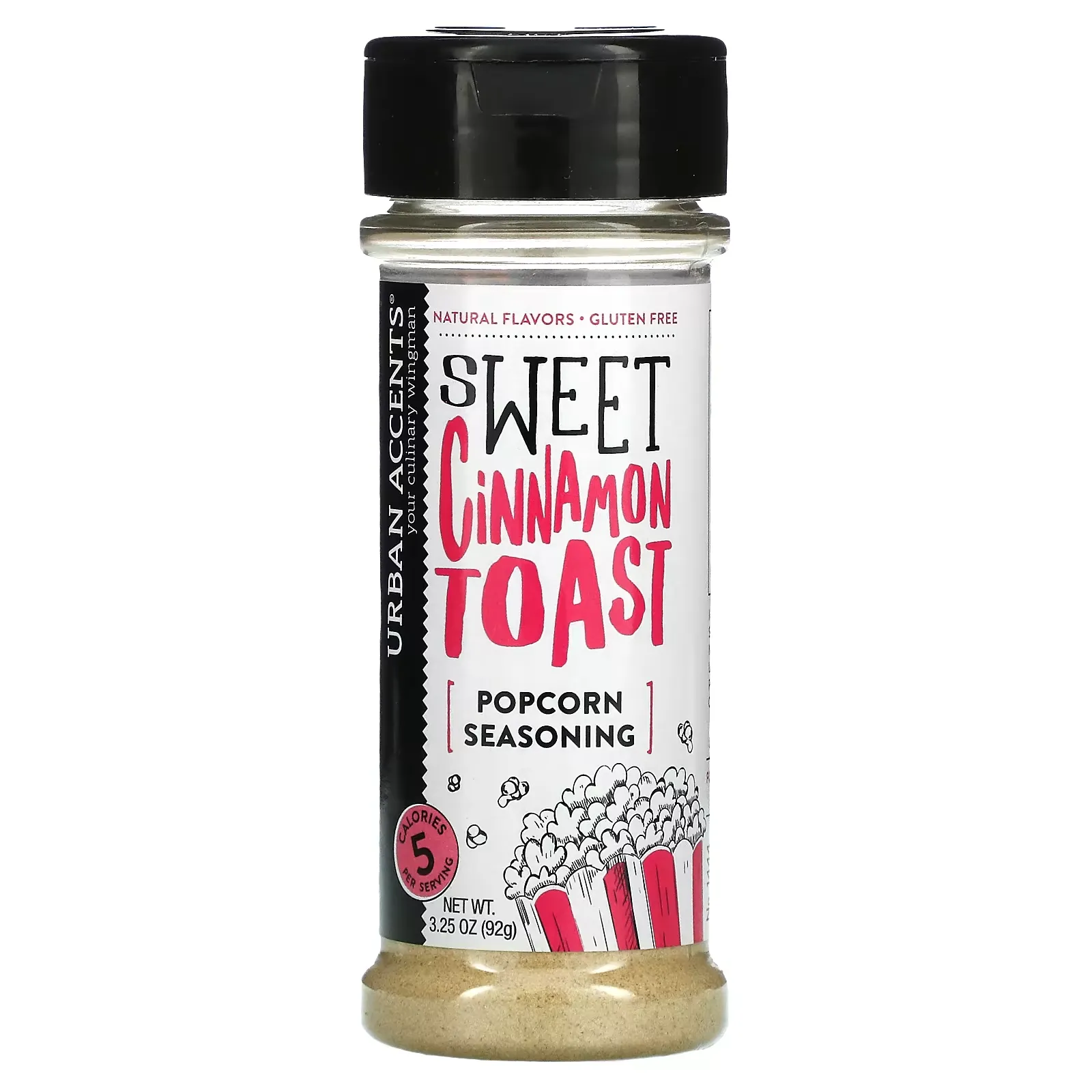 Popcorn Seasoning, Sweet Cinnamon Toast, 3.25 oz (92 g)