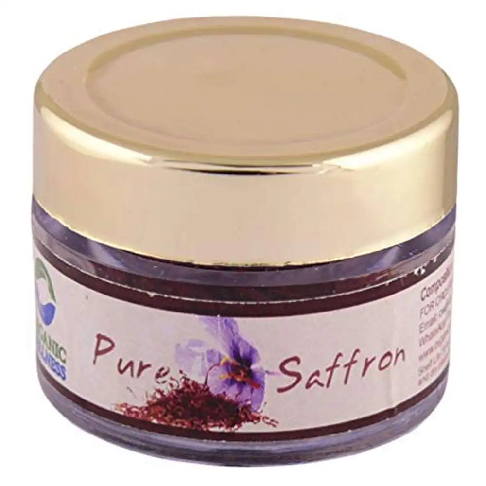 Organic Wellness Pure Saffron,  Natural  1 g