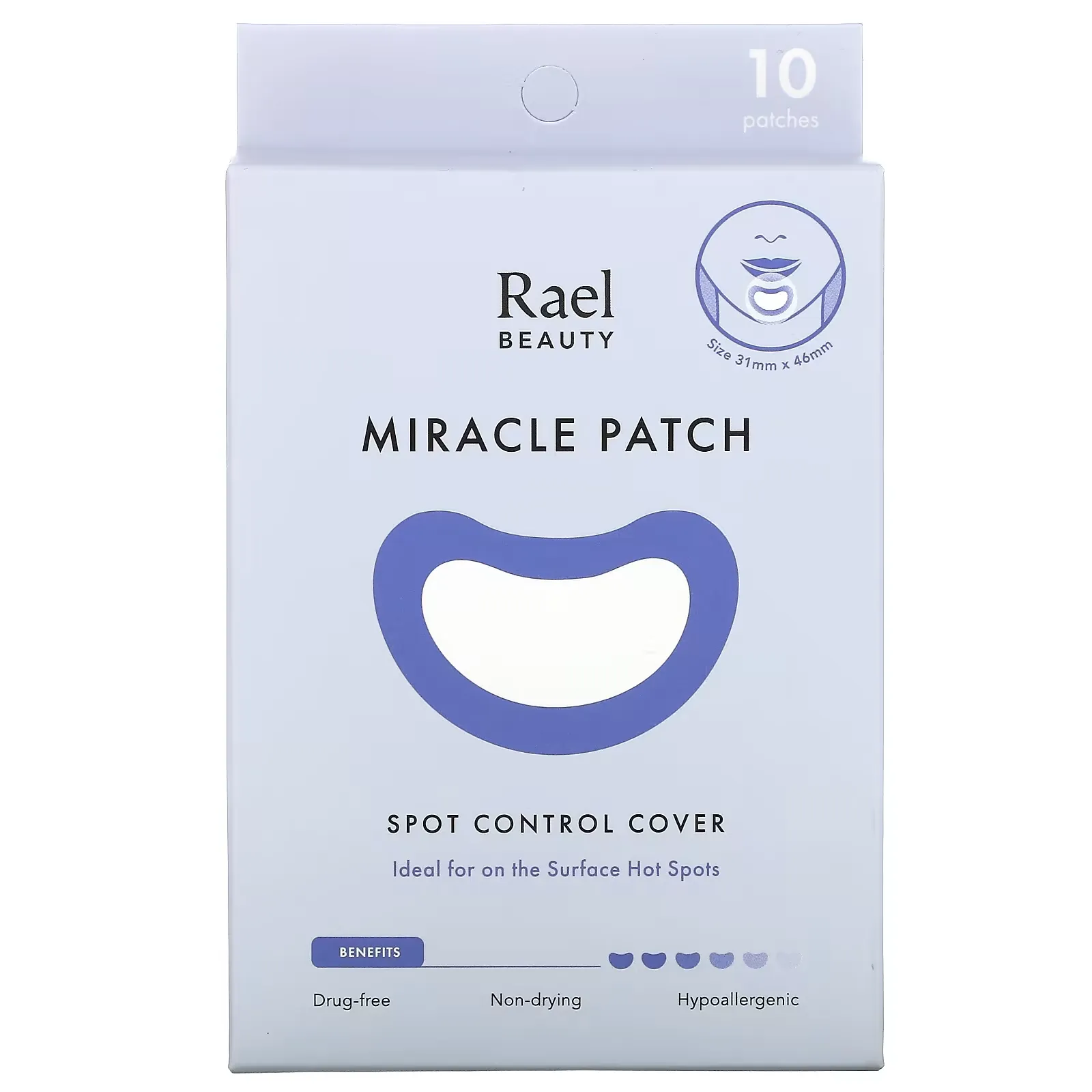 Miracle Patch, Spot Control Cover, 10 Patches