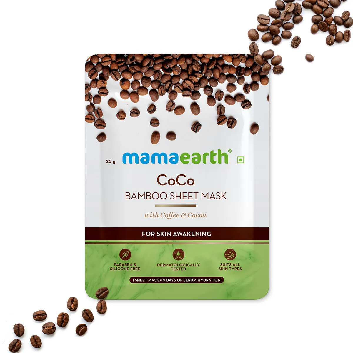 Mamaearth Coco Bamboo Sheet Mask