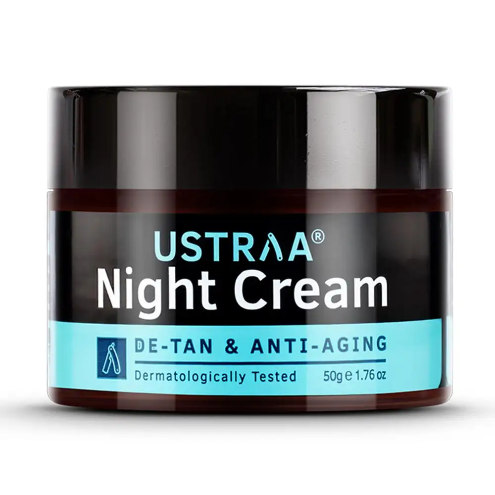 Ustraa Night Cream,  50 g  De-tan and Anti-aging