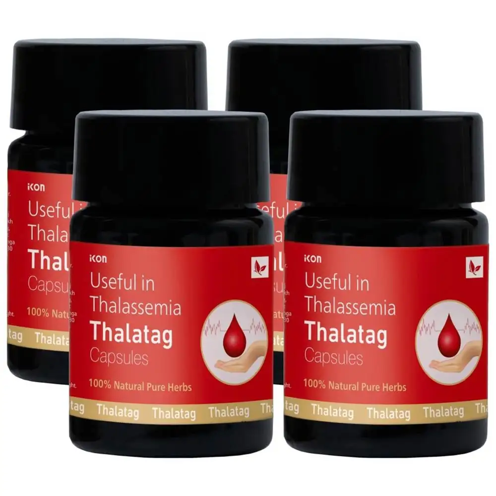 Thalatag Thalassemia (Pack of 4),  10 capsules