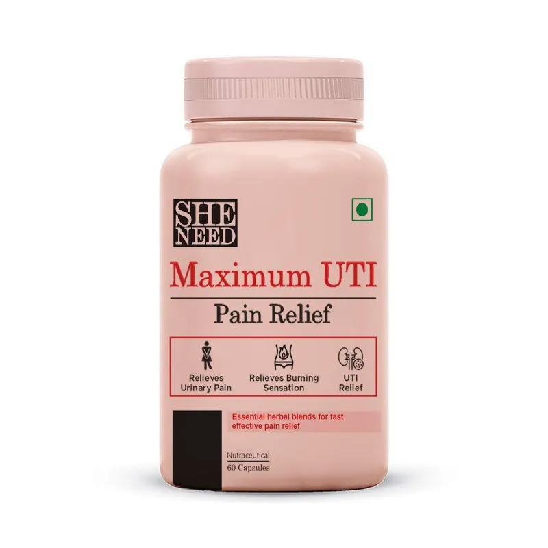 Sheneed Maximum UTI Pain Relief Capsules