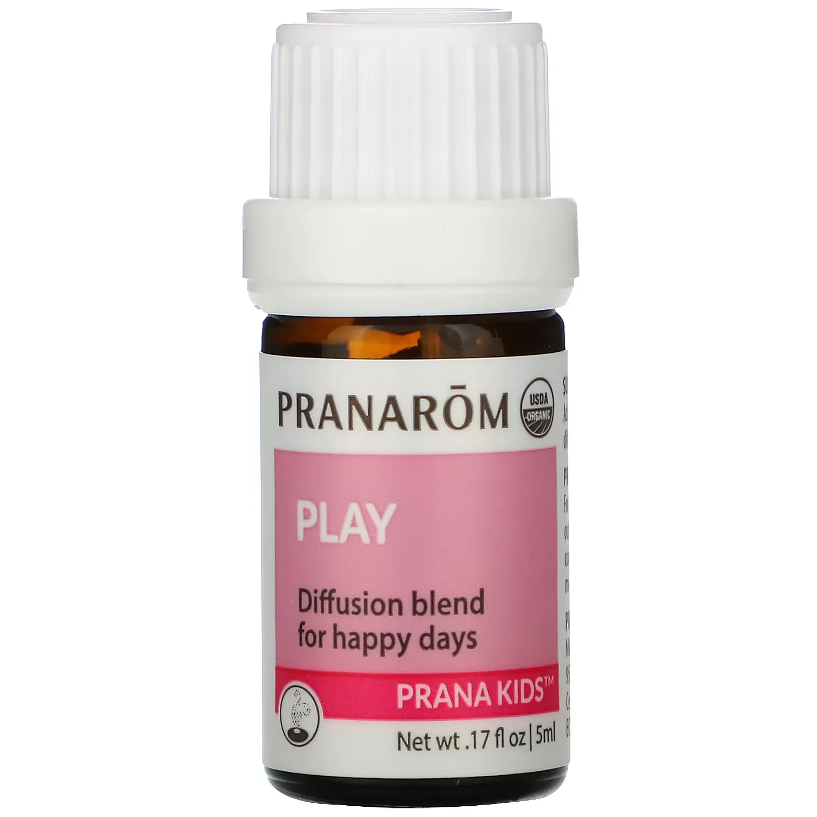 PRANA KIDS, Essential Oil, Play, +3 Months, .17 fl oz (5 ml)