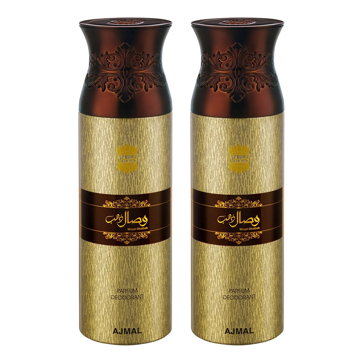 Ajmal Wisal Dhahab Parfum Deodorant - Pack Of 2