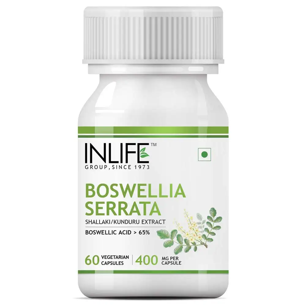 INLIFE Boswellia Serrata Extract 400 mg,  60 capsules