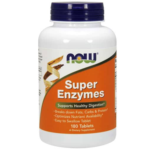 NOW Super Enzymes - 180 Tablets