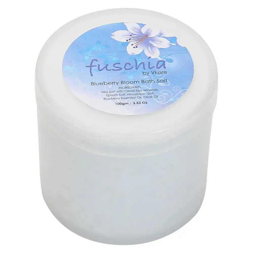 Fuschia Bath Salt,  100 g  Blueberry Bloom