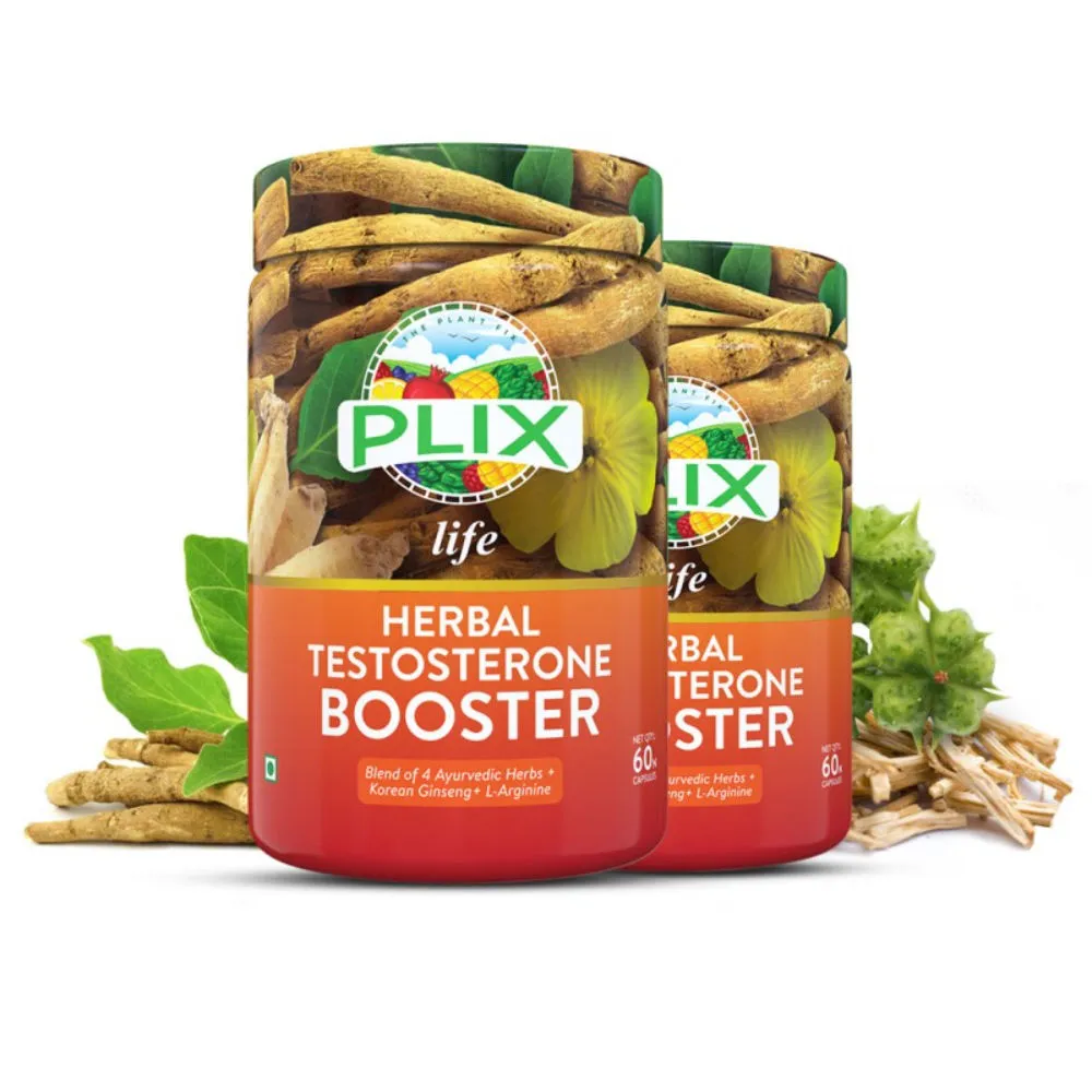 Plix Herbal Testosterone Booster - Pack Of 2