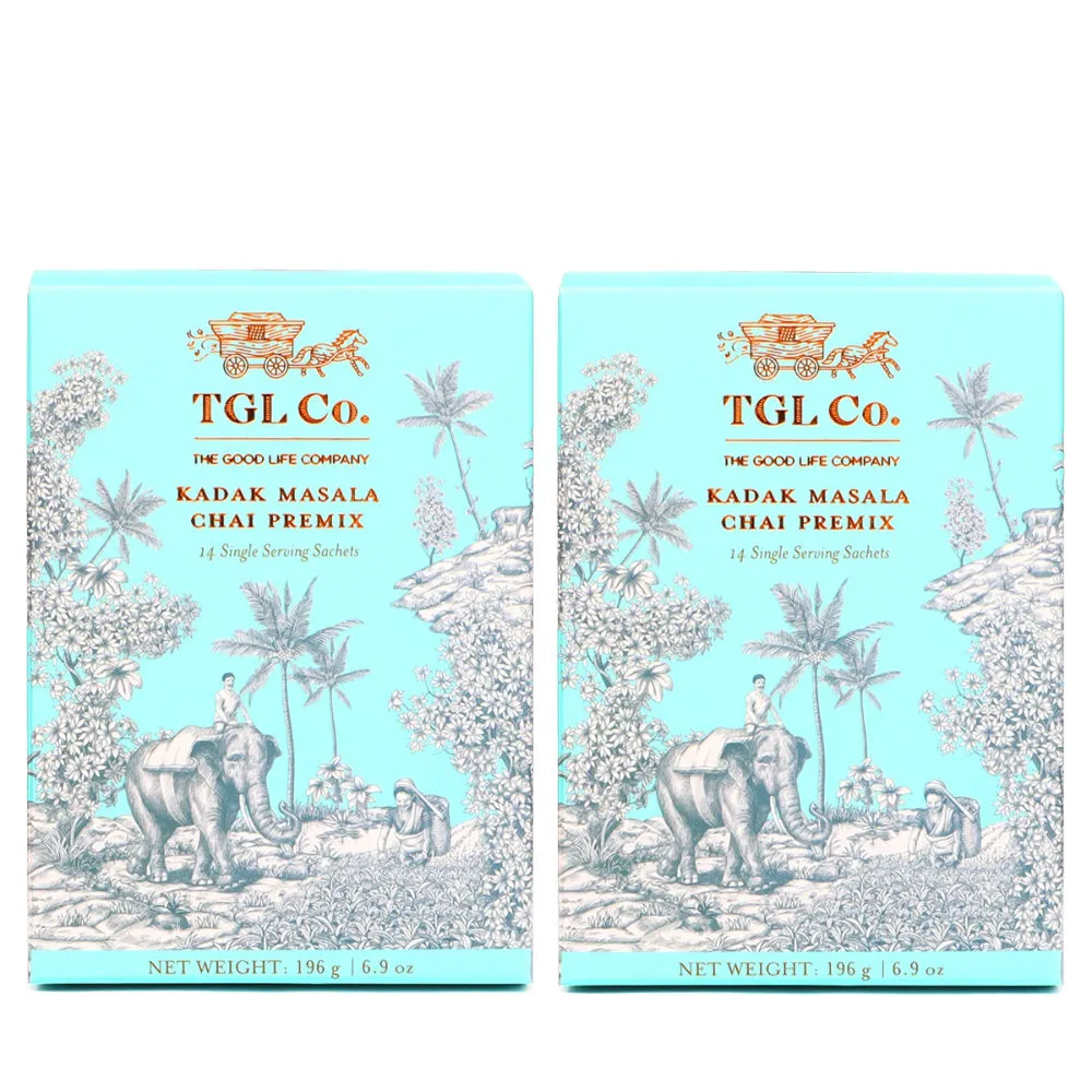 TGL Co. Kadak Masala Chai Instant Tea Premix - Pack Of 2