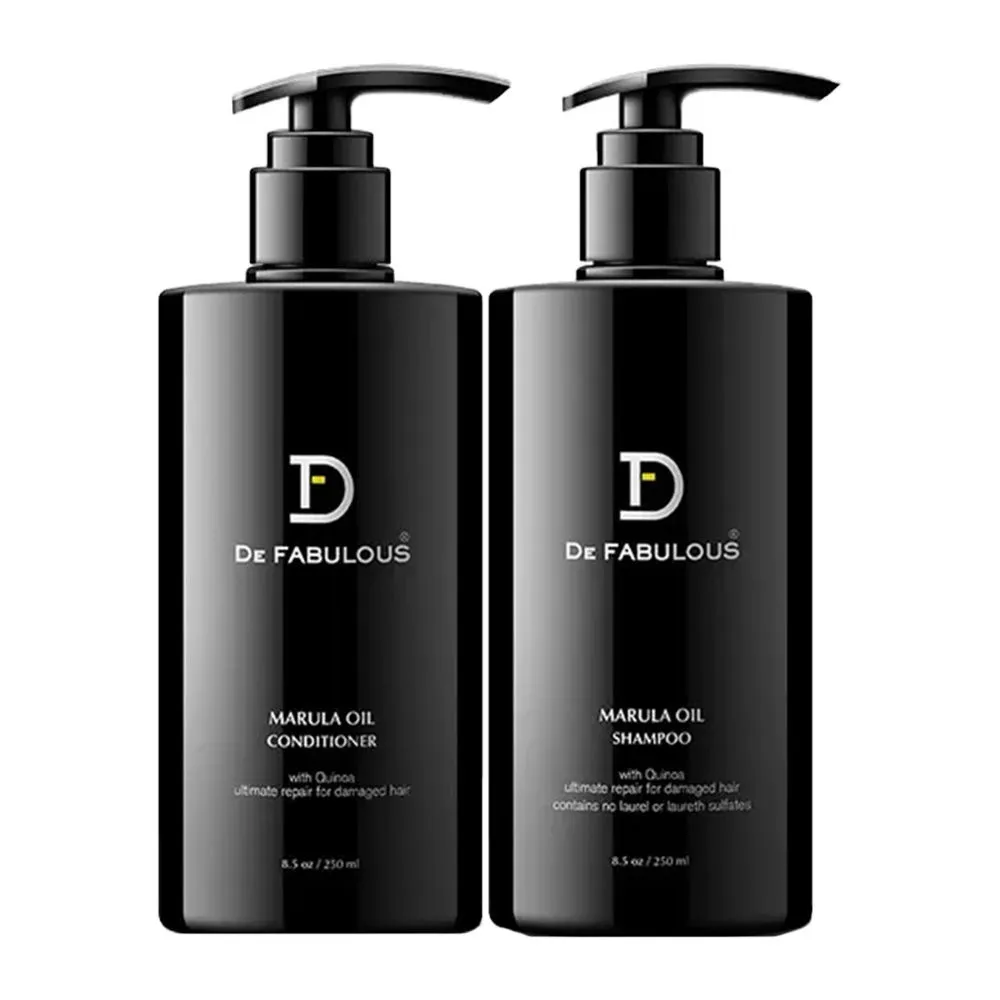 De Fabulous Marula Oil Shampoo + Conditioner