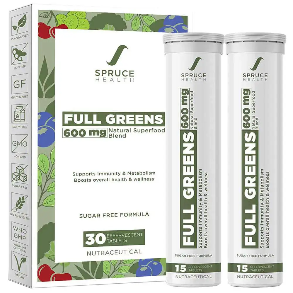 Spruce Health Full Greens Superfood,  30 tablet(s)