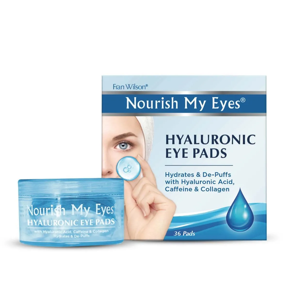 Fran Wilson Moodmatcher Nourish My Eyes Hyaluronic Eye Pads