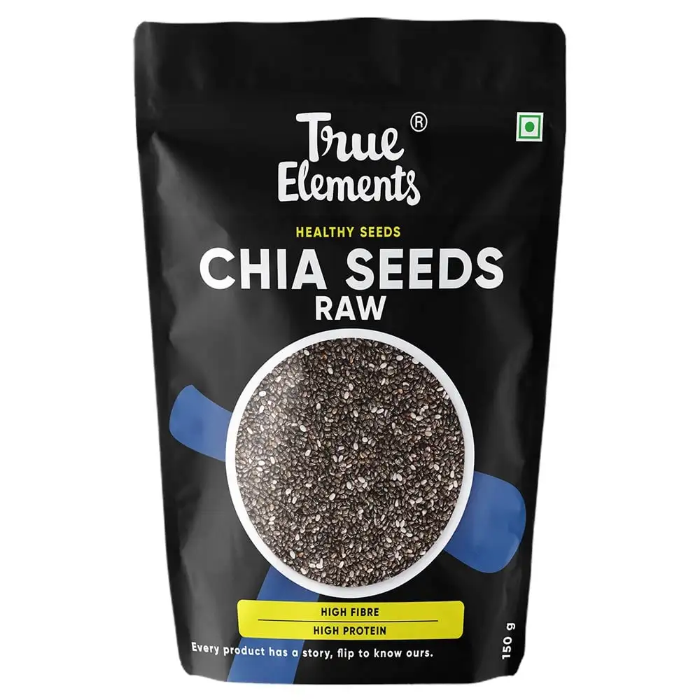 True Elements Chia Seeds,  150 g  Unflavoured