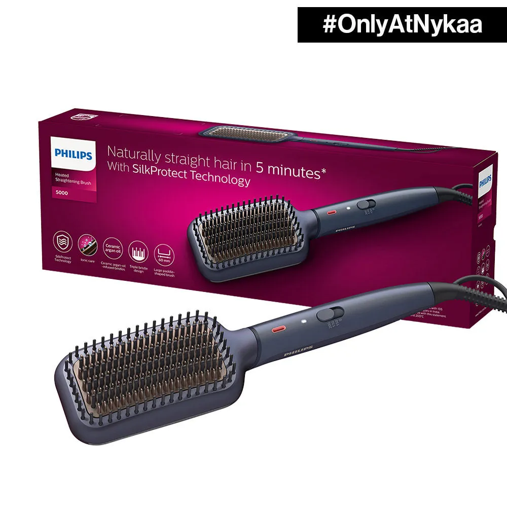 Philips Heated Straightening Brush BHH885/10