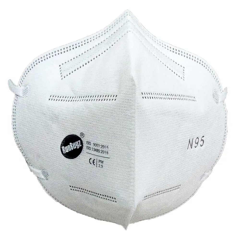 RunBugz N95 Mask,  White