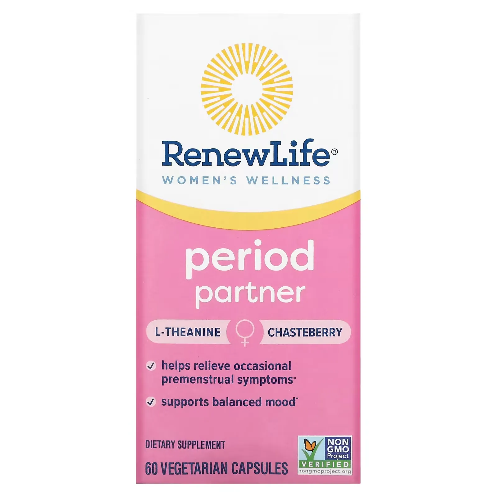 Women's Wellness, Period Partner, 60 Vegetarian Capsules