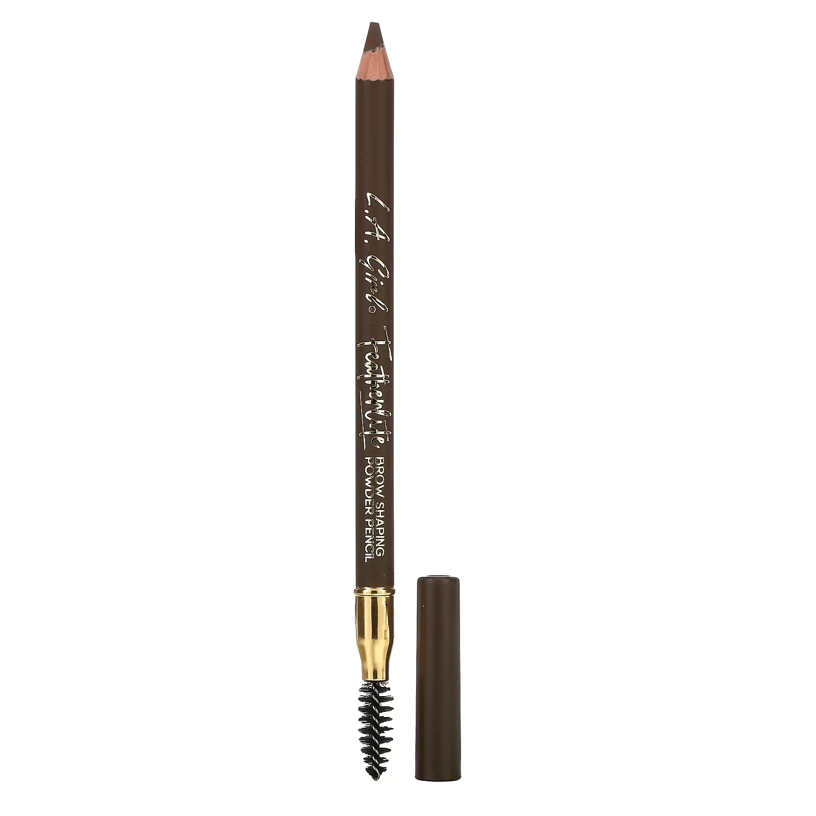 Featherlite Brow Shaping Powder Pencil, Medium Brown, 0.04 oz (1.1 g)