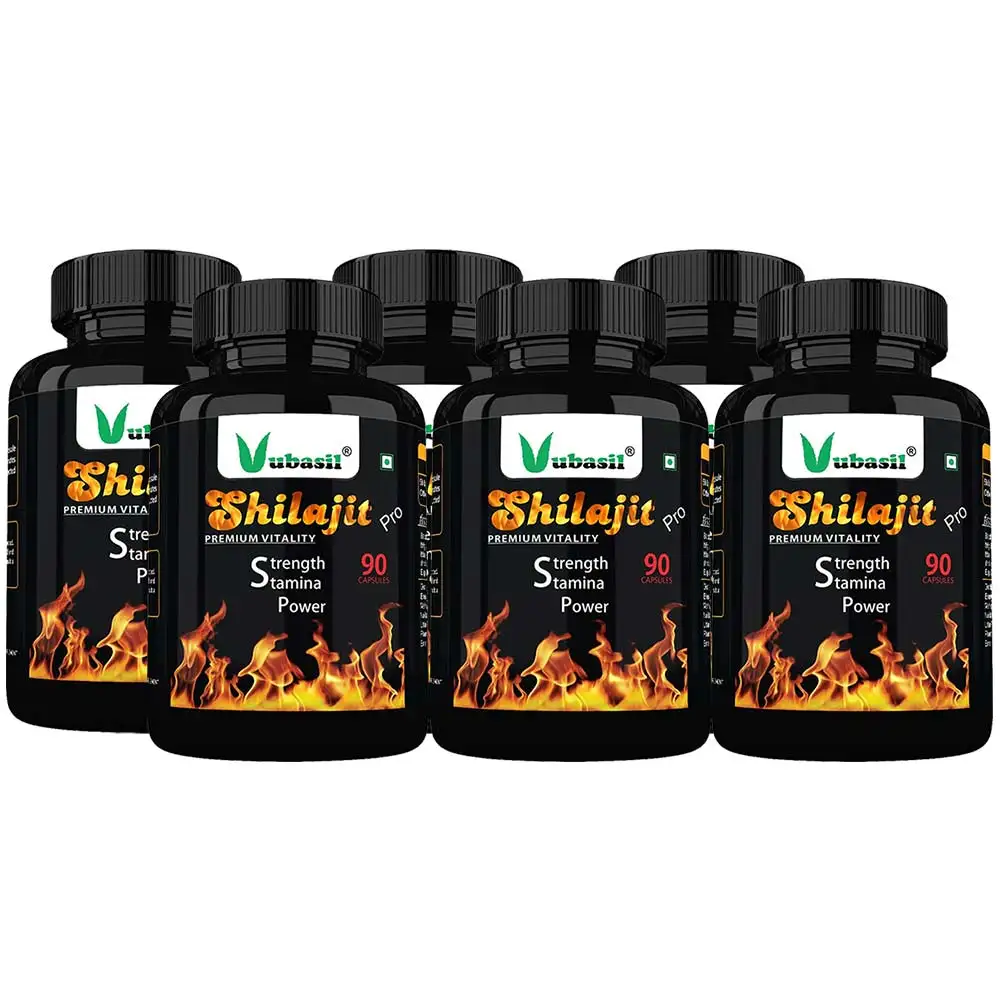 Vubasil Shilajit Pro - 800 mg,  540 capsules