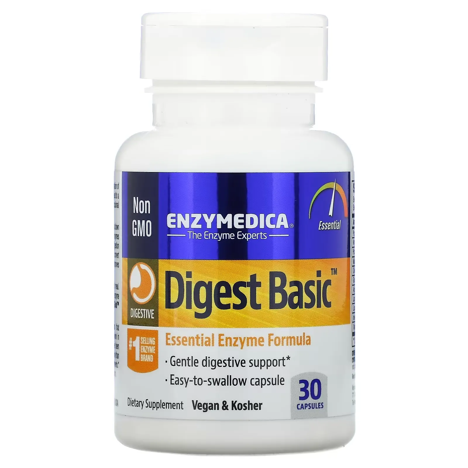 Digest Basic, Essential Enzyme Formula, 30 Capsules