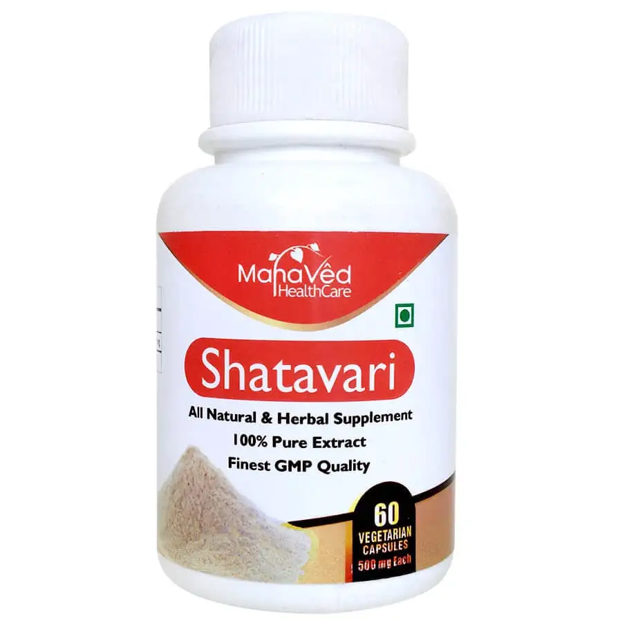 Mahaved Shatavari Extract,  60 capsules