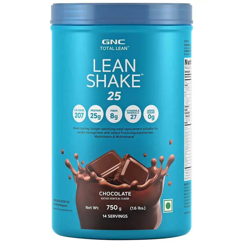 GNC Total Lean Lean Shake 25,  1.6 lb  Chocolate